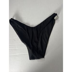 Aeries Black cheekiest Bikini Bottoms